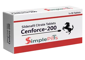 Cenforce 200mg 10 Tablets Simplepills.net