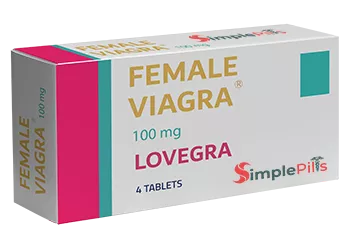 Lovegra 100mg for Women 4 Tablets Simplepills.net