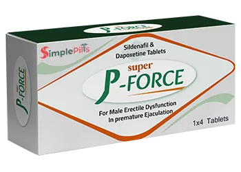 Super P-Force 160mg 4 Tablets Simplepills.net