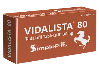 Buy vidalista online 80MG 10 Tablets Simplepills.net