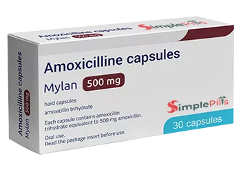 Amoxicilline Sandoz 500mg 30 Capsules Simplepills.net