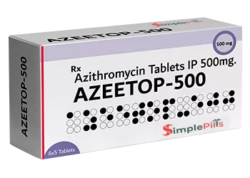 Azithromycin 500mg 30 Tablets Simplepills.net