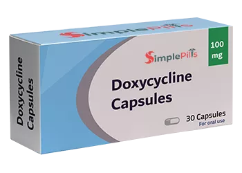 Doxycycline 100mg 30 Capsules Simplepills.net