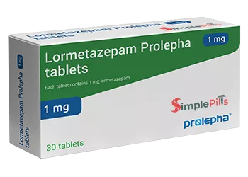Lormetazepam 1mg 30 Tablets Simplepills.net