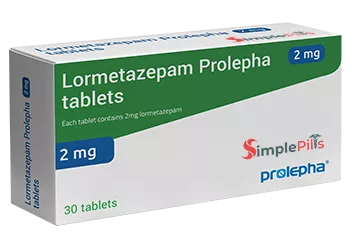 Lormetazepam 2mg 30 Tablets Simplepills.net