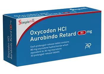 Oxycodon HCl 80mg 1 Tablet Simplepills.net