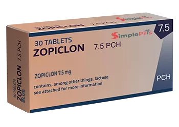 Zopiclon 7.5mg 30 Tablets Simplepills.net